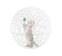 Chicken Ball Cage, Outdoor Poultry Round Enclosure, Portable Rolling Chick Coop, Secure Feeding Station for Ducks Rabbit Palomas Farmyard Pet Containment, (20 cm/40 cm/50 cm)