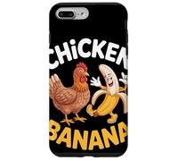 Chicken Banana Animal Fruta Humor Divertido Regalo Original Carcasa para iPhone 7 Plus/8 Plus