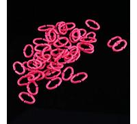 Chicken Beak Ring Random Colour 50pcs Chicken Beak Ring Set Poultry Feather Tool Anti-Picking (Big)
