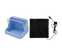 Chicken Brooder Heating - Three Temperature Breeding Cage, Heater Brooding Chamber with Adjustable Settings, Farm Hatchery Equipment for Duckling Parrot Quail, Lizard Turkey Birds, for Poultry Raising