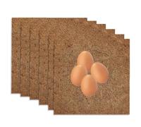 Chicken Coop Nestings Pads - Coops Beddings, Hen Boxs Mats for Egg Laying | Durable Poultry Nest Liners for Chickens House Flooring, Farm Nestings Material for roosts Boxs Clean Comfort