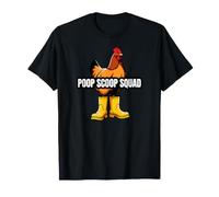 Chicken Coop Poop Scoop Squad Funny Poultry Farmer Camiseta