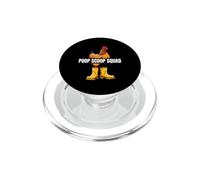 Chicken Coop Poop Scoop Squad Funny Poultry Farmer PopSockets PopGrip para MagSafe