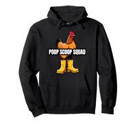 Chicken Coop Poop Scoop Squad Funny Poultry Farmer Sudadera con Capucha