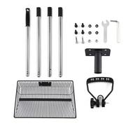 Chicken Coop Scooper For Sand - Multifunctional Manure Removal Tool, Extended Handle Cleaning Rake, Rust Resistant Farm Equipment, Easy Grip Waste Picker | Lightweight Outdoor Horse Stalls, Goat Pens,