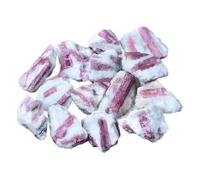 CHICKEN Cristales Y Piedras A Granel Acuario con turmalina y Flor de Ciruelo Natural Tallado for desmagnetización Buda Suministros para Pulir Piedras(9-12cm,500g)