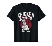 Chicken Daddy Funny Silkie Farm Homesteader Camiseta