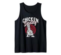 Chicken Daddy Funny Silkie Farm Homesteader Camiseta sin Mangas