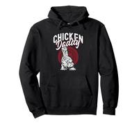 Chicken Daddy Funny Silkie Farm Homesteader Sudadera con Capucha