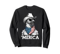 Chicken Farm Free Range - Sombrero de Vaquero con Bandera Estadounidense Sudadera
