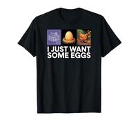 Chicken Farmer I Just Want Some Eggs Camiseta