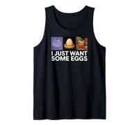 Chicken Farmer I Just Want Some Eggs Camiseta sin Mangas