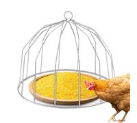 Chicken Feeder Cage, Duck Feeder Jaula, Chicken Trough Guard, Feed Trough Cover, No Clutter Chicken Feeder, Farm Alimentador, Chicken Treat Container, Animal Feed Container Cover, Chicken Feeding