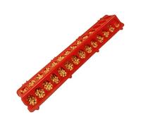 Chicken Feeding Trough - 19.69× 3.15× 4.13inch Long Trough for Feeding Chickens | 28-Hole Long Large Farm Supplies |Chick Feeder for Coop Quail Duckling Duck Food Hen Rooster Pet Treat Home