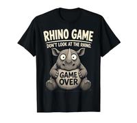 Chicken Game Don't Look at The Chicken Funny Chicken Camiseta gráfica económica, Hombre, Negro, M