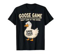 Chicken Game Don't Look at The Chicken Funny Chicken Camiseta gráfica económica, Hombre, Negro, S