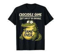 Chicken Game Don't Look at The Chicken Funny Chicken Camiseta gráfica económica, Hombre, Negro, XL