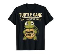 Chicken Game Don't Look at The Chicken Funny Chicken Camiseta gráfica económica, Hombre, Negro, XL