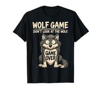Chicken Game Don't Look at The Chicken Funny Chicken Camiseta gráfica económica, Hombre, Negro, XL