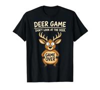 Chicken Game Don't Look at The Chicken Funny Chicken Camiseta gráfica económica, Hombre, Negro, XL