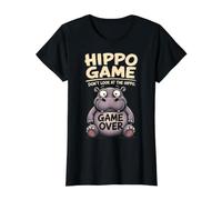 Chicken Game Don't Look at The Chicken Funny Chicken Camiseta gráfica económica, Mujer, Negro, S