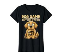 Chicken Game Don't Look at The Chicken Funny Chicken Camiseta gráfica económica, Mujer, Negro, XL