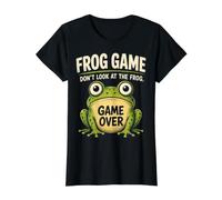 Chicken Game Don't Look at The Chicken Funny Chicken Camiseta gráfica económica, Mujer, Negro, XL