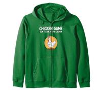 Chicken Game Don't Look At The Chicken Funny Chicken Sudadera con Capucha