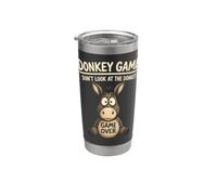 Chicken Game Don't Look at The Chicken Funny Chicken Vaso térmico de acero inoxidable de doble pared