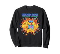 Chicken Game Don't Look at The Chicken Funny Gamer Joke Sudadera
