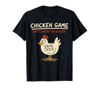 Chicken Game Don't Look At The Chicken Meme Kids Christmas Camiseta