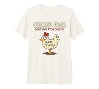 Chicken Game Don't Look At The Chicken Meme Kids Christmas Camiseta Premium