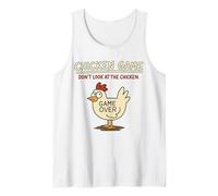 Chicken Game Don't Look At The Chicken Meme Kids Christmas Camiseta sin Mangas