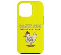 Chicken Game Don't Look At The Chicken Meme Kids Christmas Carcasa para iPhone 13 Pro