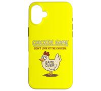 Chicken Game Don't Look At The Chicken Meme Kids Christmas Carcasa para iPhone 16 Plus