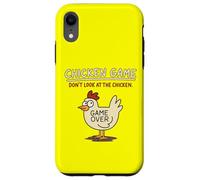 Chicken Game Don't Look At The Chicken Meme Kids Christmas Carcasa para iPhone XR