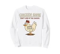 Chicken Game Don't Look At The Chicken Meme Kids Christmas Sudadera