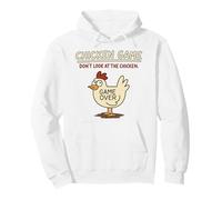 Chicken Game Don't Look At The Chicken Meme Kids Christmas Sudadera con Capucha