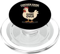 Chicken Game Over Funny Chicken Humor PopSockets PopGrip para MagSafe