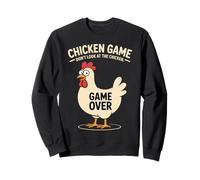 Chicken Game Over Funny Chicken Humor Sudadera