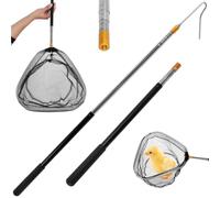 Chicken Grabber Leg Hook - Telescopic Stainless Steel Catching Net