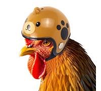 Chicken Hat For Hens - 70 G Chicken Head Protector - 1.77inch Creative Pet Hat | PP Small Animal - Safety Bird Costume Hats For Hens Chickens Indoor Outdoor Use Special Occasions