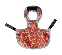 Chicken Hen Apron - Washable Back Protector Wing Vest with Adjustable Strap, Poultry Protection Apron for Molting Broody Hens, Soft Durable Chicken Jacket for Turkey Livestock Pet Outdoor Indoor