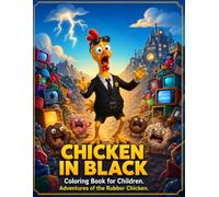 Chicken in Black: Coloring Book for Children - Adventures of the Rubber Chicken Part 1
