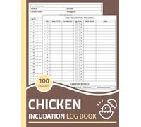 Chicken Incubation Log Book: Chicken Egg Incubation Record | Daily Temperature, Humidity, Turning & Candle Results Logbook for Hatchers & Poultry Keepers
