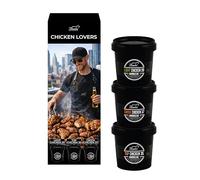 Chicken Lovers - Set de 3 Rubs Gourmet pour Poulet (Light Chicken, Crock Chicken, Top Chicken) - Mélange d'Épices BBQ Premium - Idéal pour Grill, Four et Poêle - Assaisonnements Secs en 3 Pots