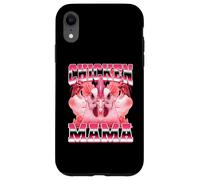 Chicken Mama Chicken Mom Chicken Farmer Farming 90's Bootleg Carcasa para iPhone XR