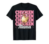 Chicken Mama Mom Chicken Farm Farmer Día de la Madre Coqueta Camiseta