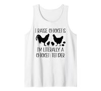 Chicken Mom I Raise Chickens I'm Litterally a Chicken Tender Camiseta sin Mangas