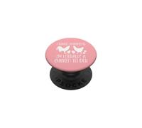 Chicken Mom I Raise Chickens I'm Litterally a Chicken Tender PopSockets PopGrip Adhesivo